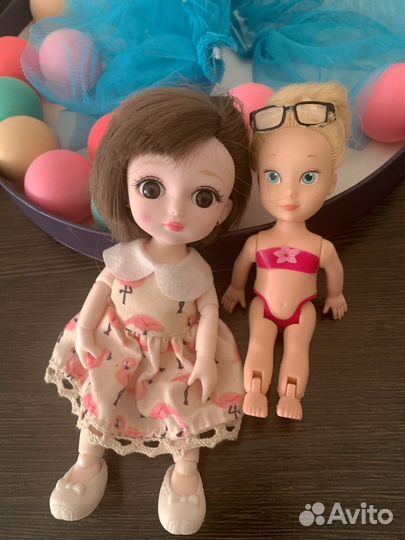 Куклы пакетом, мелочовка игрушки