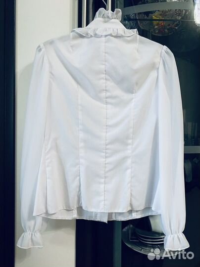 Школьная блузка для девочки 140