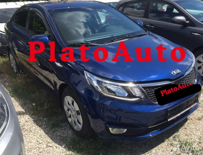 Капот на авто Kia Rio 3 11-17 цвет Pacific blue