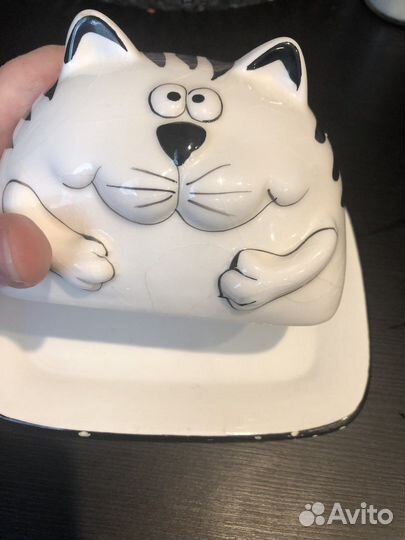 Масленка в виде кошечки