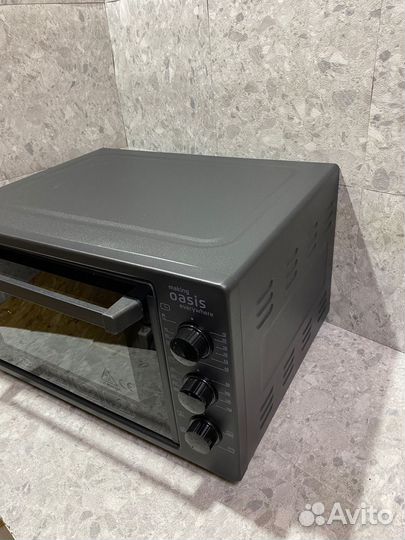 Мини-печь Oasis M-37CB (S) черный