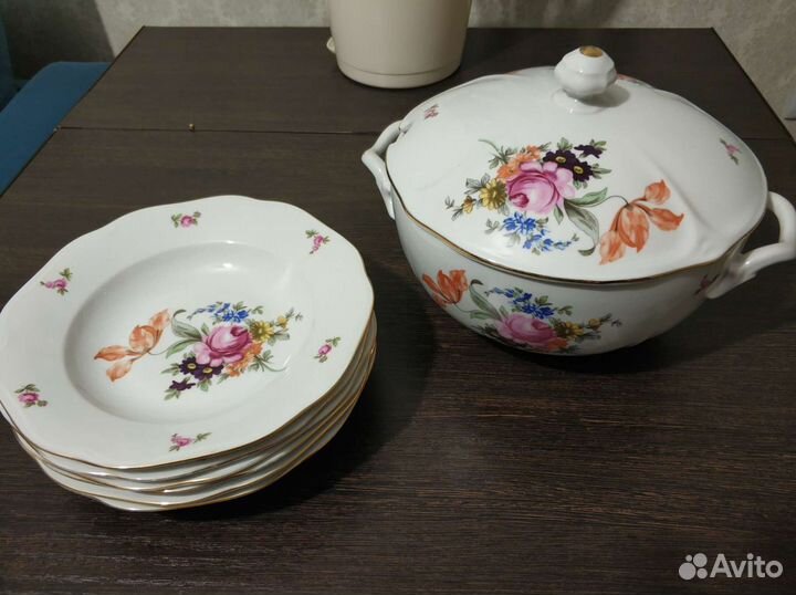 Столовый сервиз чехословакия Богемия