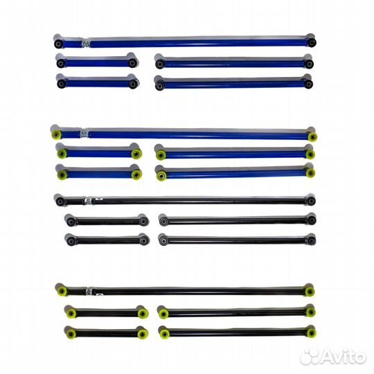 Реактивные тяги с регулируемой панарой усиленные