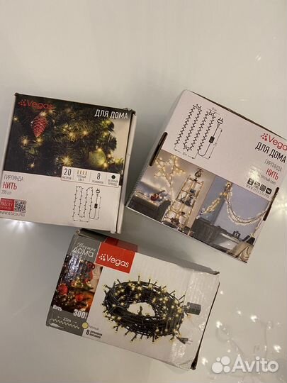Гирлянда нить vegas 73 м