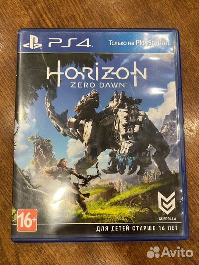 Игра на ps4 horizon zero dawn