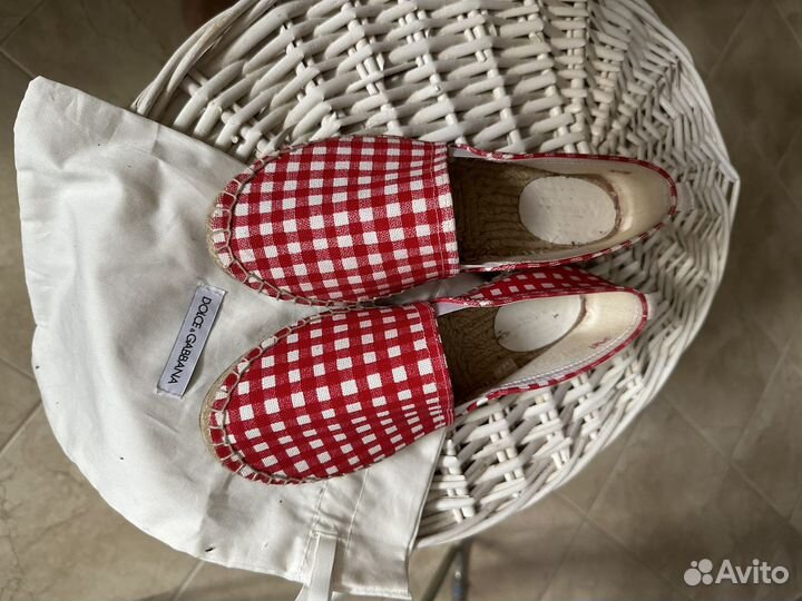 Dolce gabbana эспадрильи