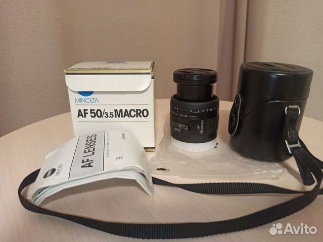 Minolta AF 50 3.5 macro объявление продам