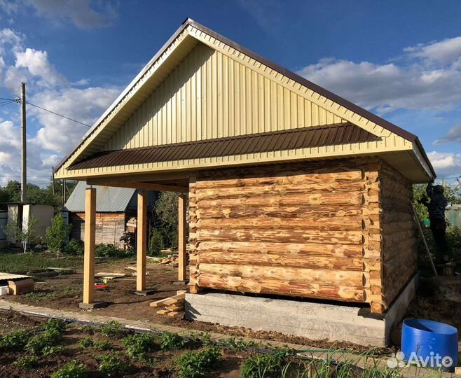 Сруб для бани 3х5