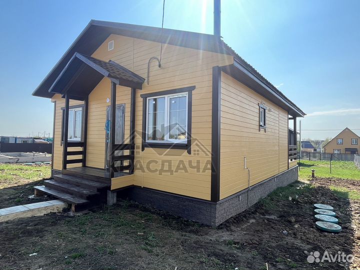 Строительство дома 8х8 в ипотеку