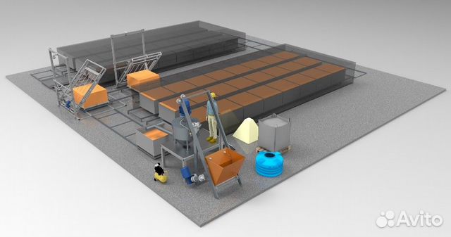 Завод по производству пеноблоков 