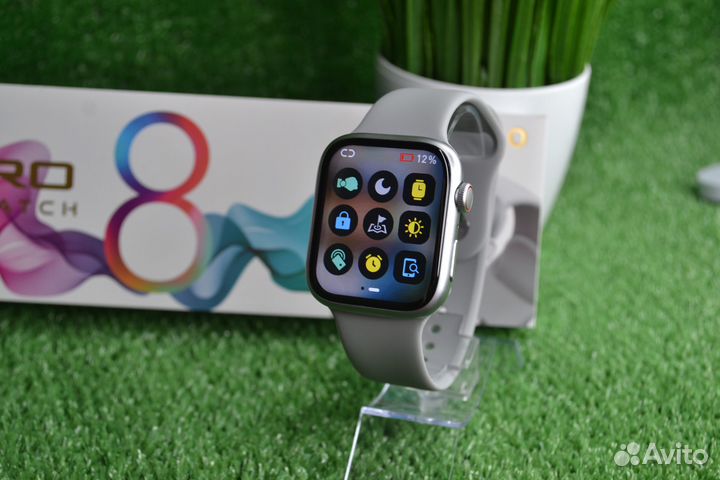 Apple watch 8 серии серые