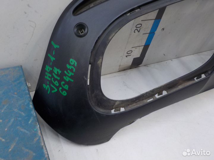 Юбка/спойлер заднего бампера Mercedes-Benz GLS-Class