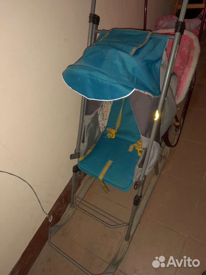 Коляска санки