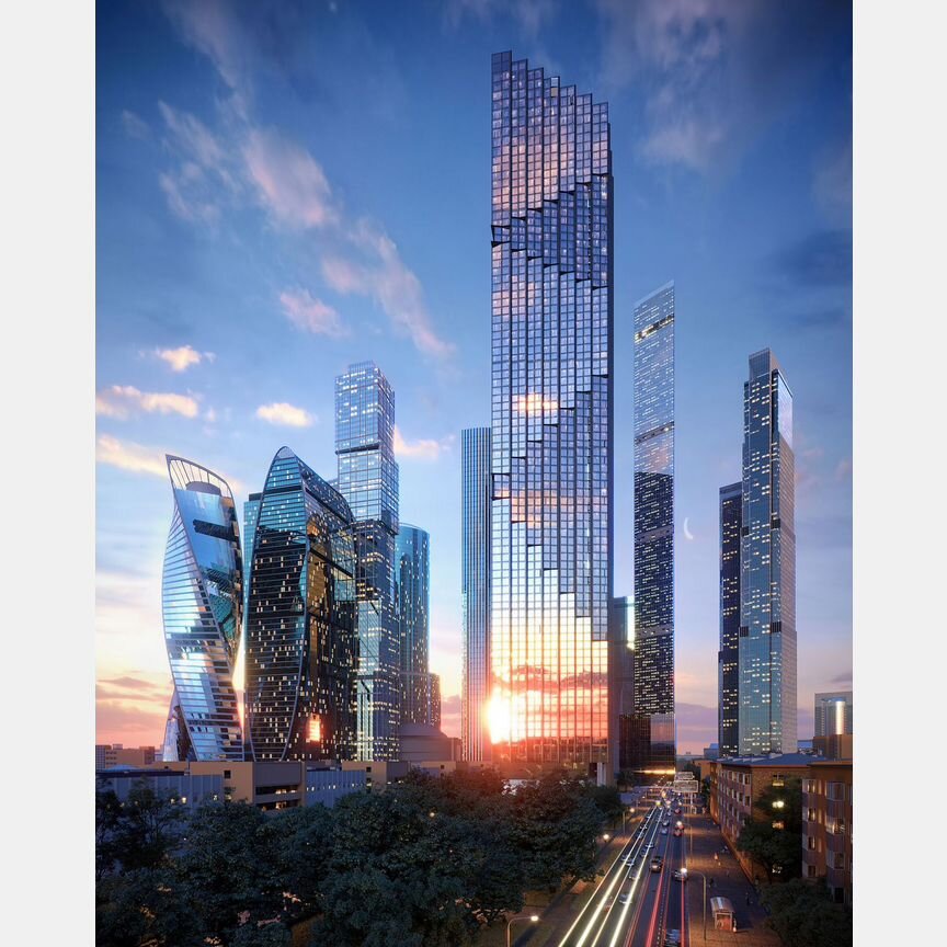 3-к. квартира, 111,6 м², 13/85 эт.