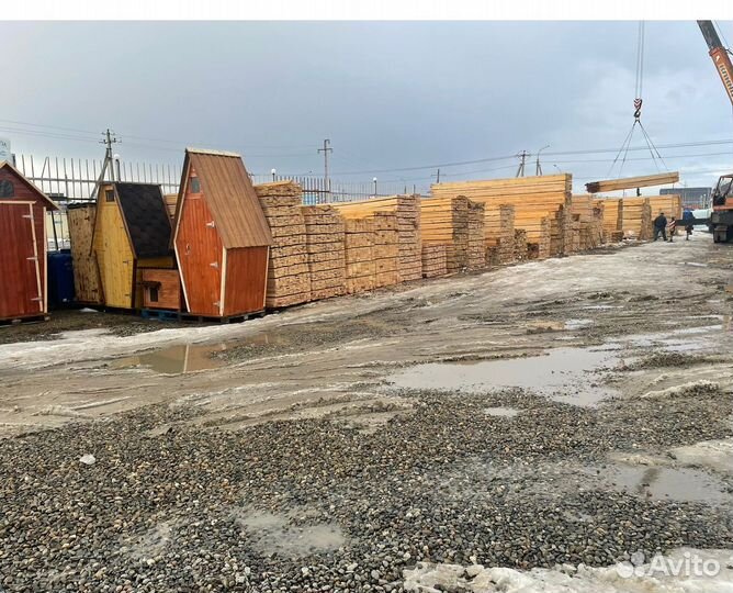 Пиломатериал Доска обрезная Брус