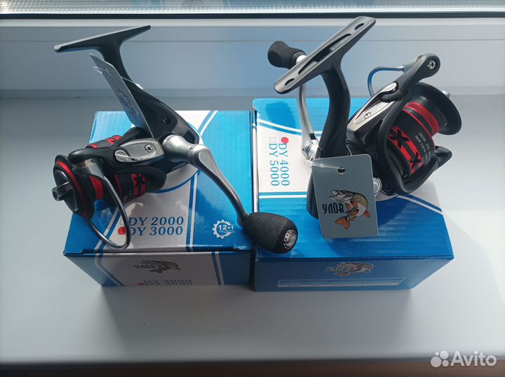Новые катушки для рыбалки