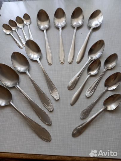 Набор кухонный, ложки,вилки,ножи б/у