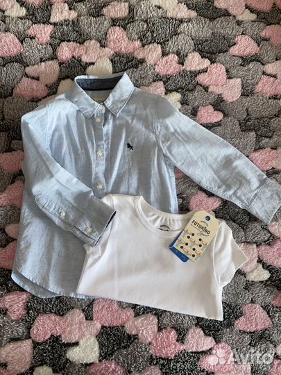 Рубашки для мальчика 98