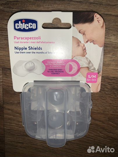 Chicco Накладки для кормления S/M