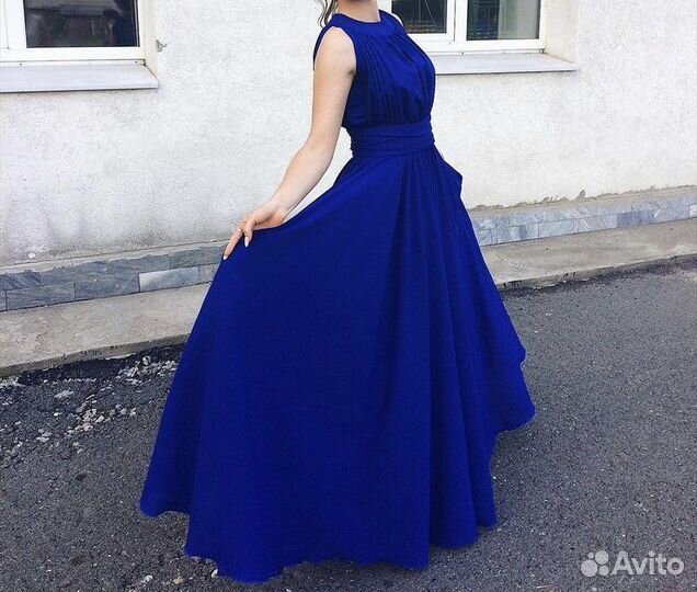 Платье в пол