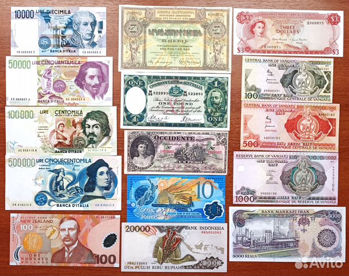 Копии дорогих Банкнот мира