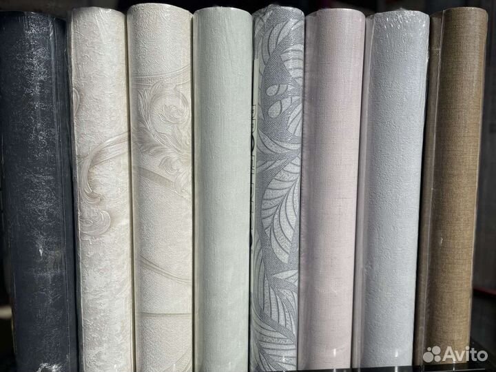 Обои остатки по 2 рулона
