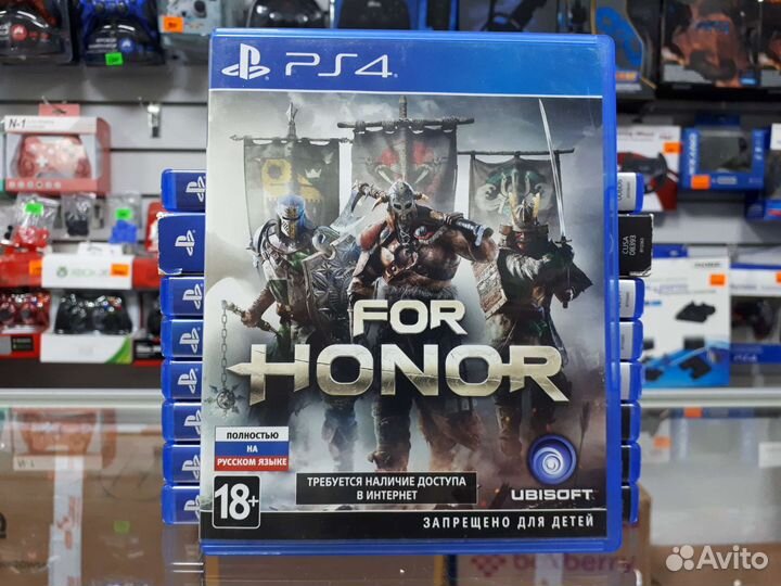 For Honor PS4 бу русская обложка