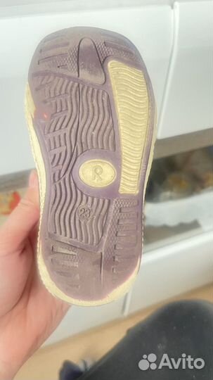 Ботинки демисезонные для девочки 23 размер