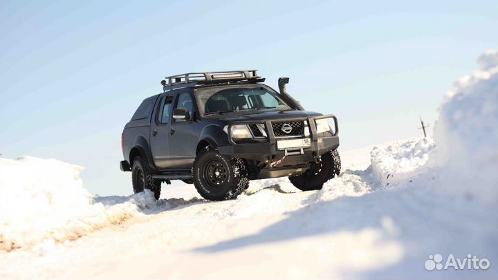 Бампер силовой перед Ниссан Навара д40 2004-10