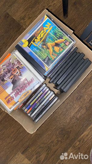 Старые диски игры