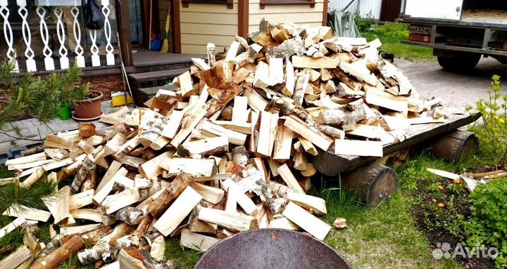 Дрова в укладку любого объема Ольховые в Ленобласт