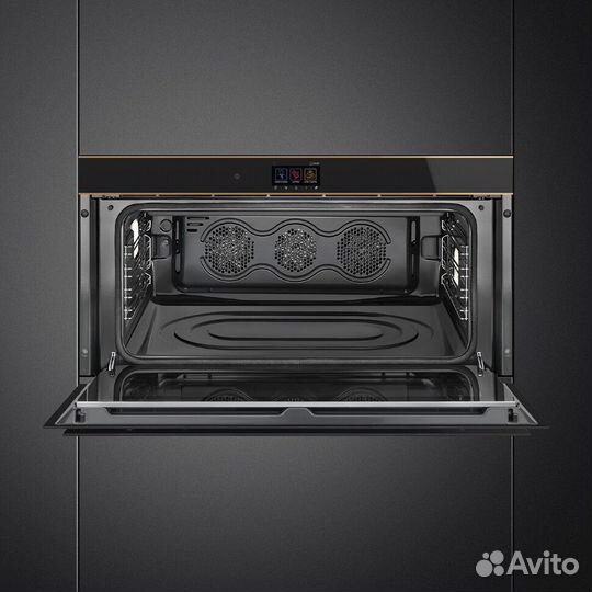 Духовой шкаф с пиролизом, 90 см Smeg sfpr9604TNR