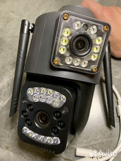 Уличная 4G камера видеонаблюдения с симкартой