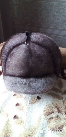 Женская норковая шапка