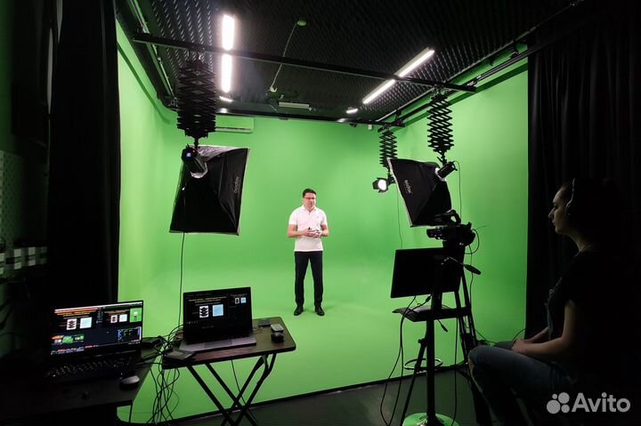 Аренда видеостудии, фотостудии, хромакей циклорамы