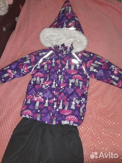 Зимний костюм для девочки 86+6 Reike
