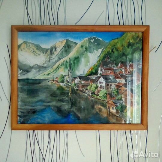 Картина - акварель, масло, скетч