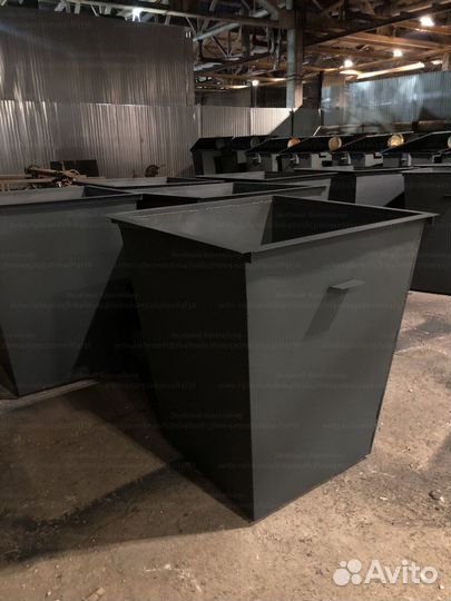 Контейнер мусорный 0,75 м3 M1676