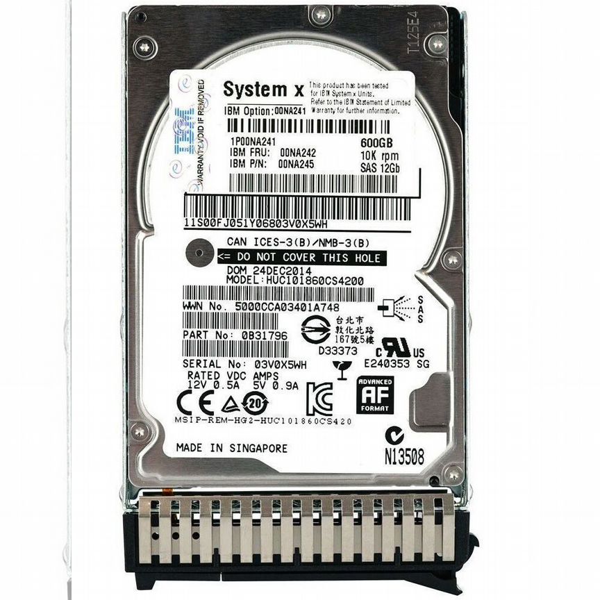 [ST600MM0018] Жесткий Диск Lenovo 600gb 00na242 00na245 Sas 2,5