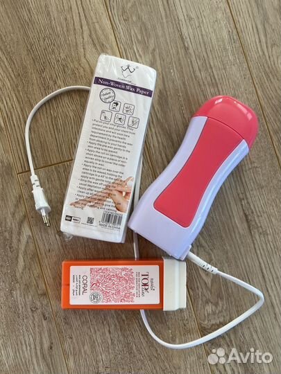 Набор для депиляции - воскоплав, воск, полоски