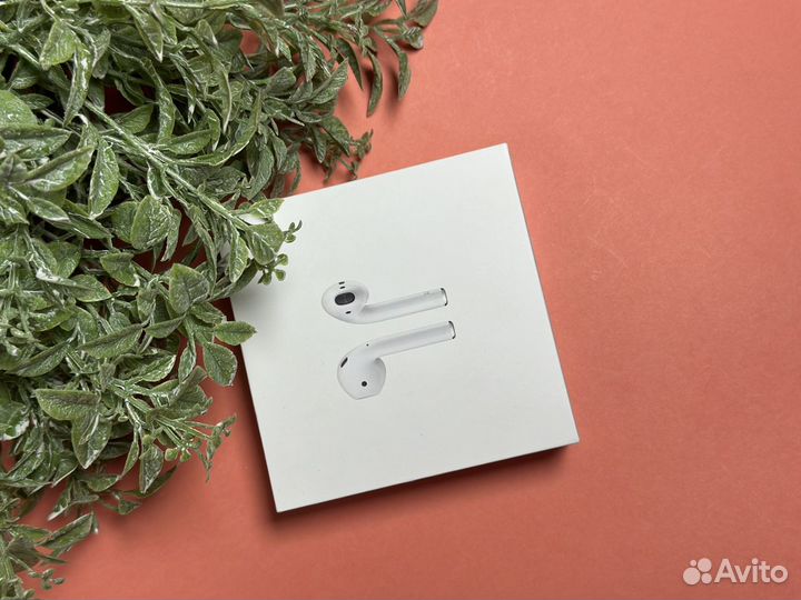 Беспроводные наушники apple airpods 2