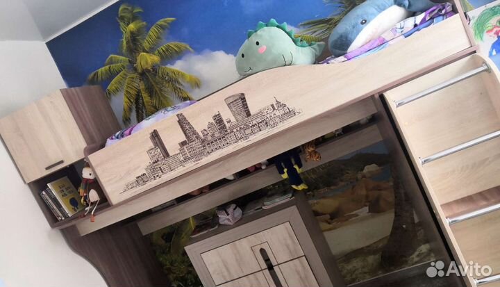 Кровать-чердак