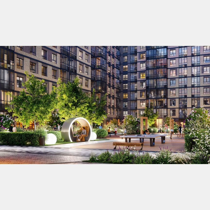 1-к. квартира, 35,6 м², 9/12 эт.