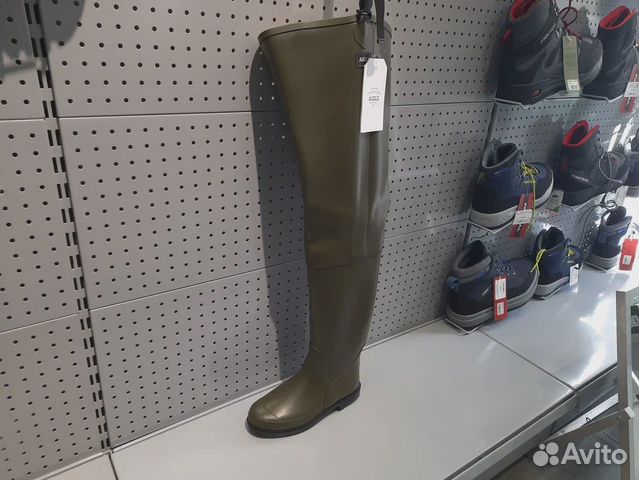 Сапоги болотные для рыбалки aigle truite kaki купить в Москве | Хобби и ...