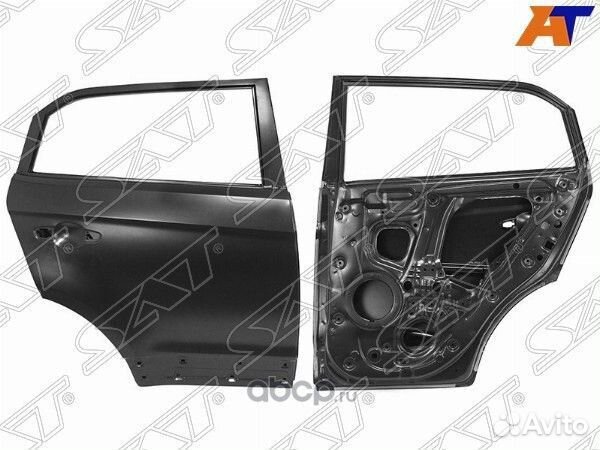 Дверь задняя правая Hyundai Creta