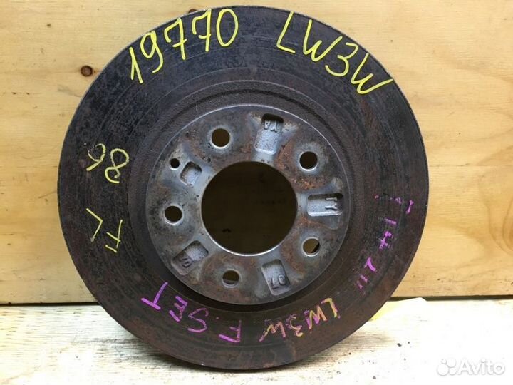 Диск тормозной перед. mazda MPV