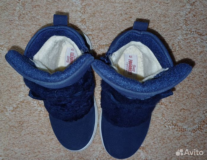 Ботинки для девочки 29 размер