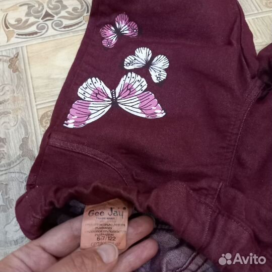 Брюки джинсы стрейч для девочки