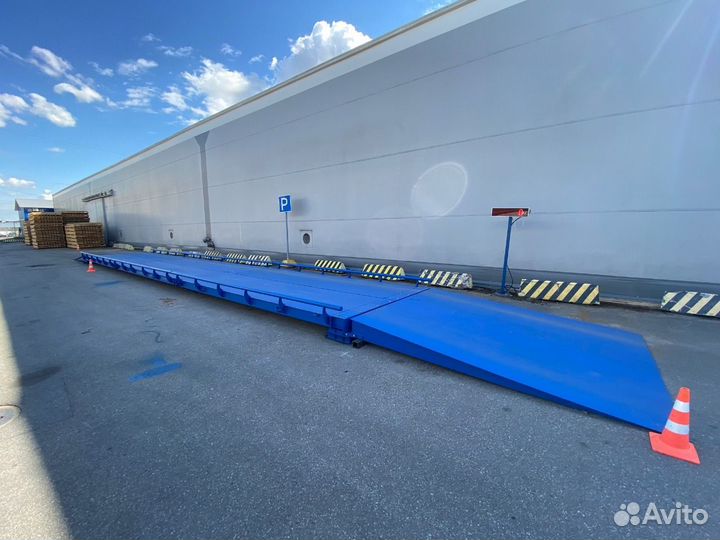 Автомобильные весы мобильные 60 тонн 20 метров