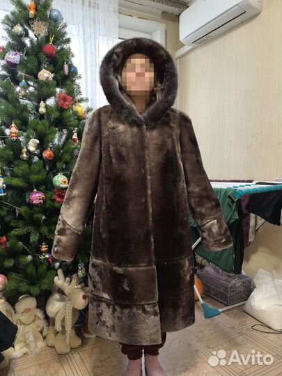 Шуба мутоновая новая 56 размер